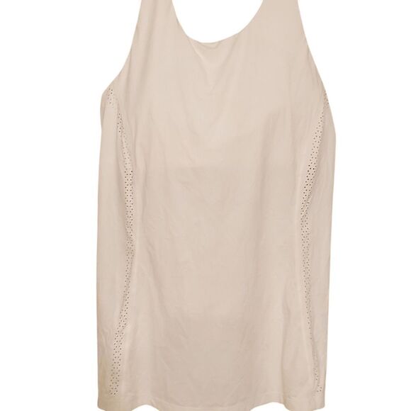 LULULEMON ATHLETICA Hit It Tank White Size 10 - Picture 3 of 4